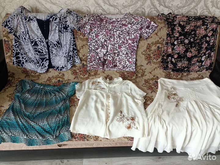 Летние женские вещи пакетом 46-52размер