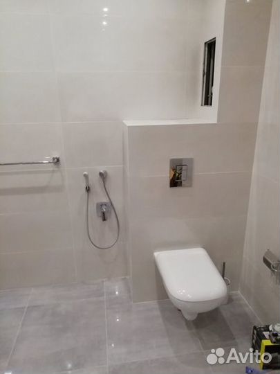 Ремонт ванной комнаты под ключ, все этапы