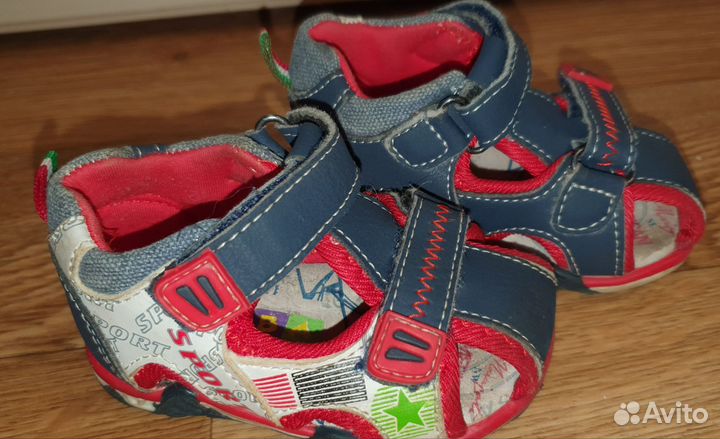 Сандалии детские для мальчиков 19 размер