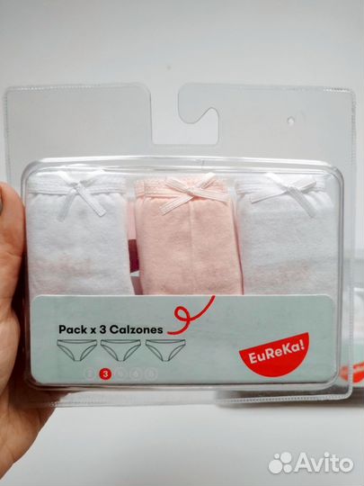 Eureka нижнее белье трусы для девочки 116,92,98
