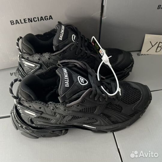 Кроссовки balenciaga runner black 2.0