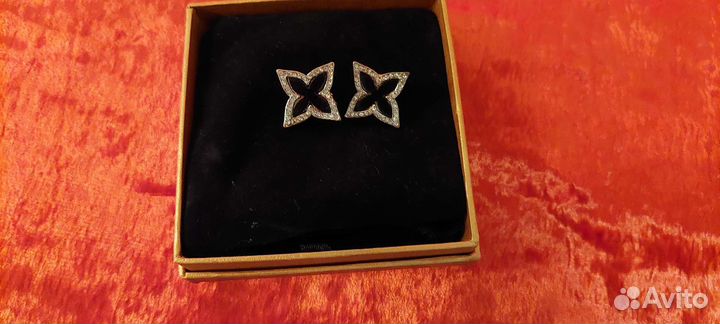 Серьги,Клевер