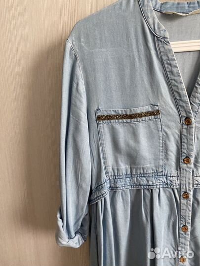 Платье zara деним