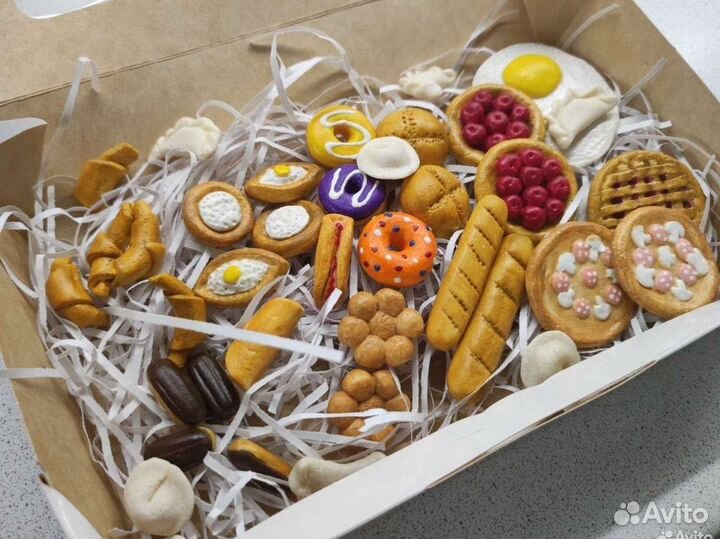 Миниатюры из соленого теста