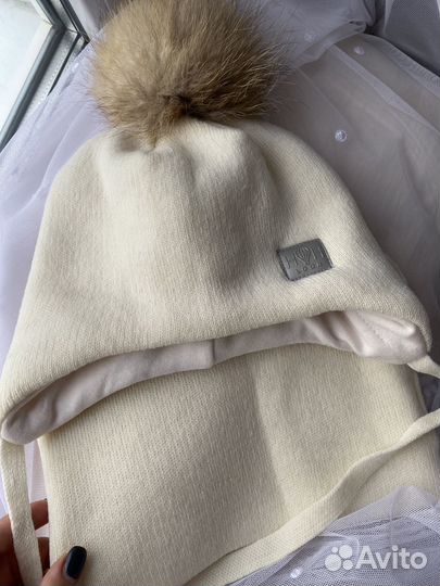 Шапка зимняя и снуд 50-54