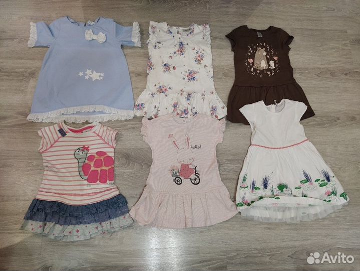 Платья и сарафаны пакетом 92-98 размер