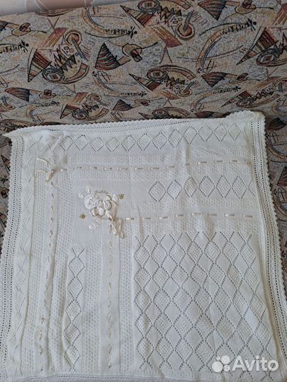 Плед детский на выписку