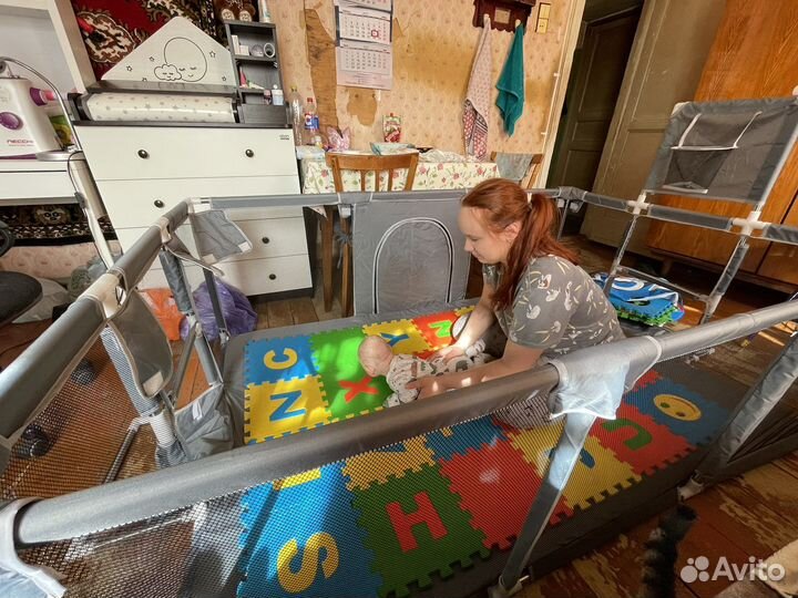 Большой детский манеж