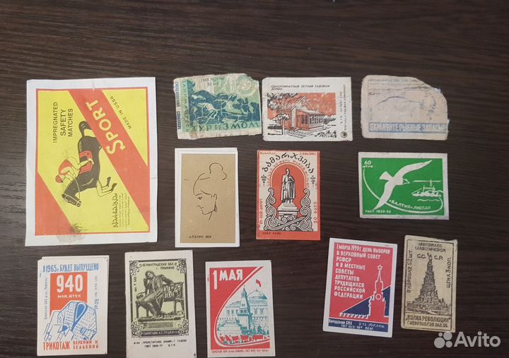 Спичечные этикетки СССР