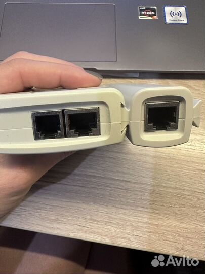 LAN тестер, RJ-45, RJ-11 тестер интернет кабеля