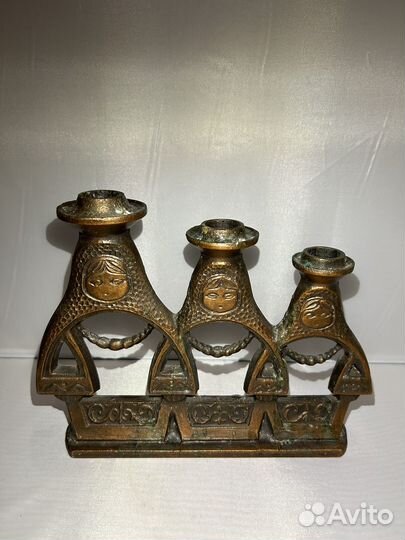 Подсвечник на 3 свечи СССР