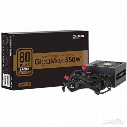 Бп Zalman 550W gigamax ZM550-gvii