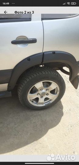 Пороги Niva Chevrolet пластик