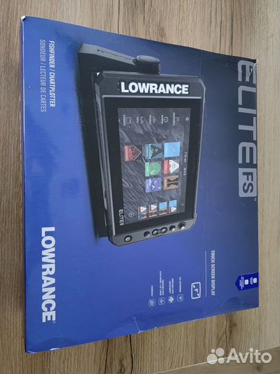 Эхолот lowrance elite 9 fs бу