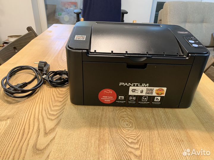 Принтер Pantum p2500w с Wi-Fi
