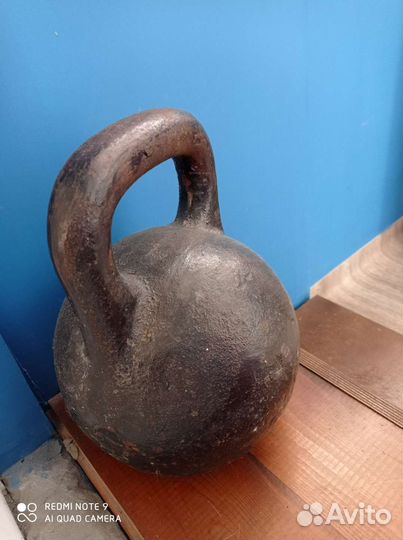 Гиря чугунная 16 кг