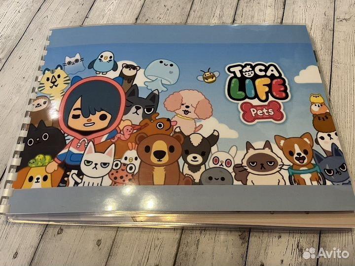 Игры на липучках Toca boca life pets