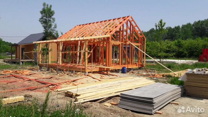 Строительство каркасных домов, гостиниц