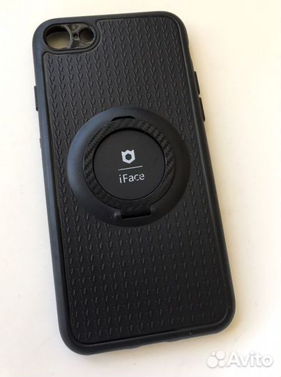 Чехол на iPhone 7/8 с кольцом новый