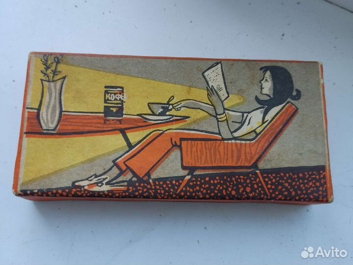 Набор чайных ложек СССР позолота