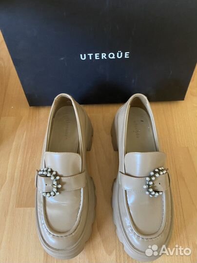 Мокасины лоферы uterqua