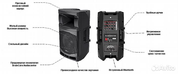 Акустическая система Audiocenter MA12