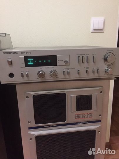 Усилитель Амфитон у 002 и Электроника 50у017