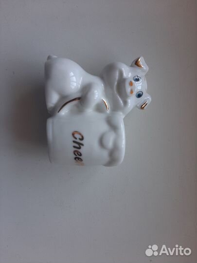 Подставка для зубочисток фарфор