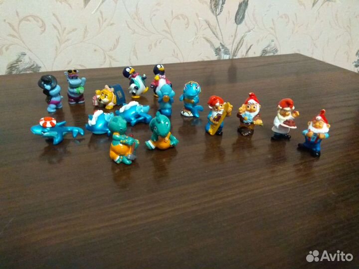 Игрушки из киндера 90х