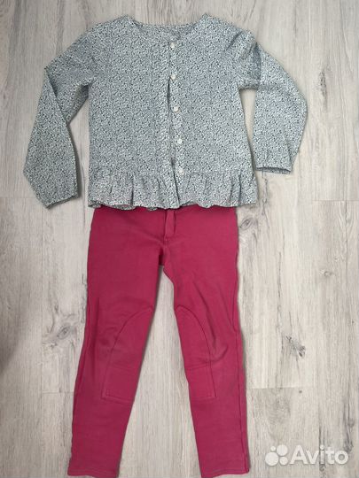 Рубашка и штаны на девочку 6-7 лет