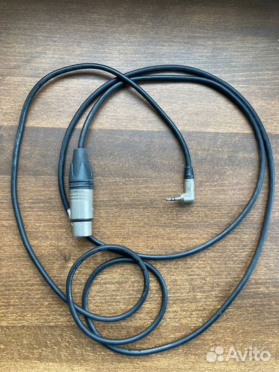 Кабель XLR-Jack 3.5