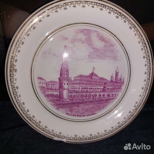 Тарелка настенная СССР