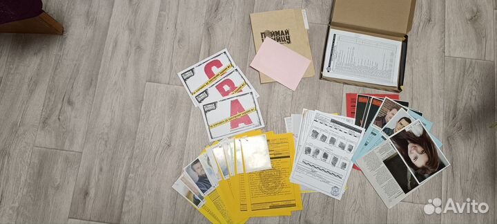 Настольная игра детектив