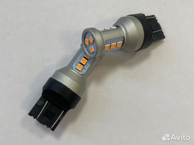 Светодиодные лампы 2-кон. 12-smd T20 оранжевая