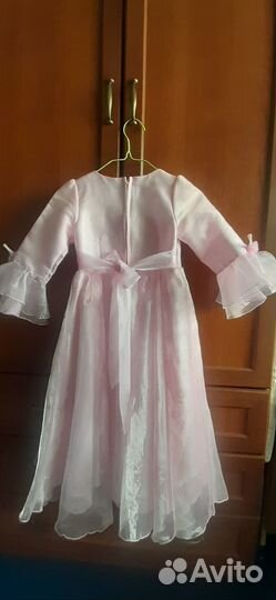 Платье для девочки, длина 80 см