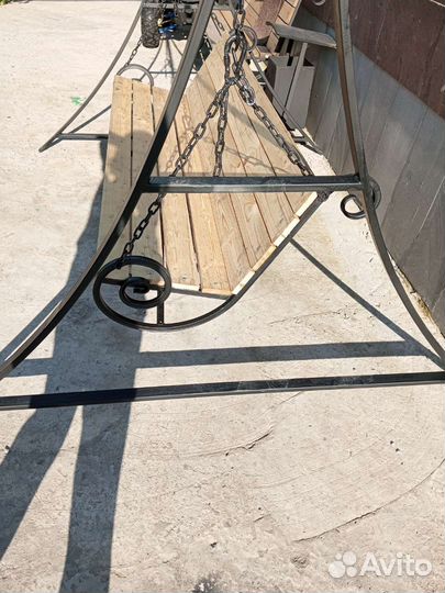 Садовые качели подвесные