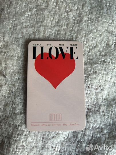 Офф карты кпоп джи айдл