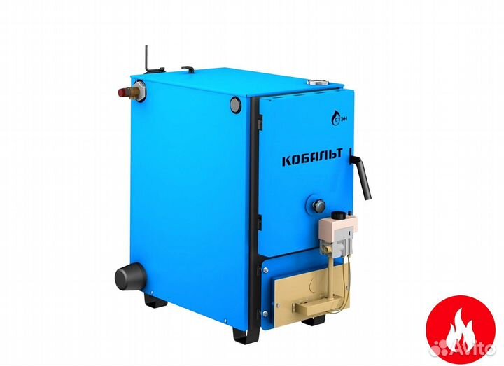 Твердотопливный котел кобальт 15