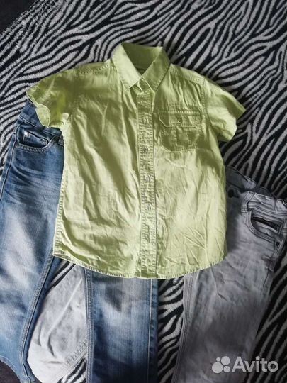 Вещи пакетом на мальчика рост 116 122