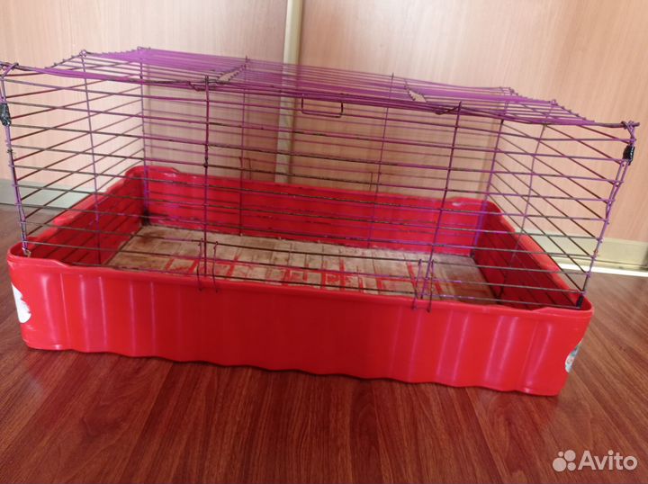 Клетка очень большая для кролика