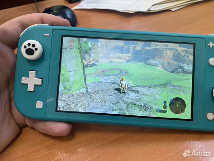 Nintendo switch lite прошитая 128 gb