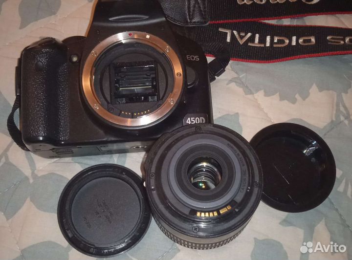 Зеркальный фотоаппарат canon 450d