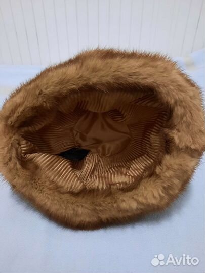 Шапка норковая женская зимняя