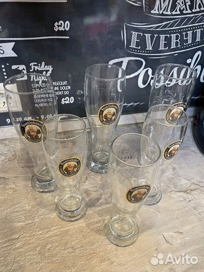 Пивные бокалы Franziskaner 0,3 0,5