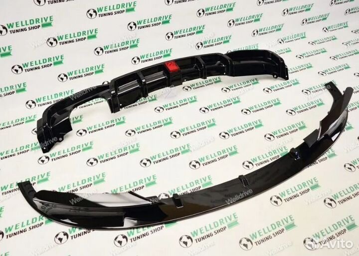 Обвес BMW 3 F30 F31 M-Performance черный