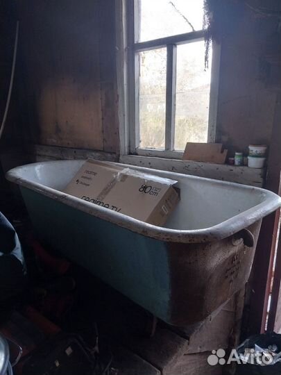 Ванна чугунная, под восстановление