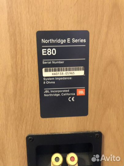 Колонки JBL Northridge E-Series E-80