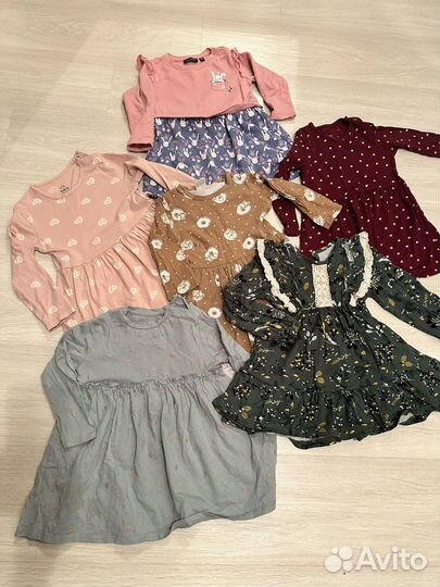 Платье для девочки 80-86