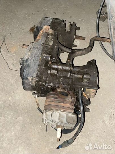 Двигатель yamaha jog, vino в разбор