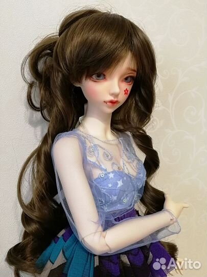 Парик для bjd куклы